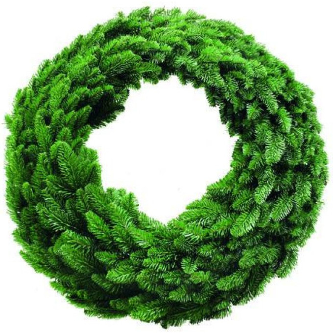 Венок хвойный Лесная красавица TRIUMPH TREE диам 90 см зеленый 73692